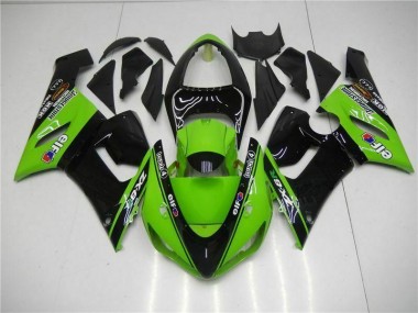 05-06 Green Kawasaki ZX6R Motorcycle Bodywork