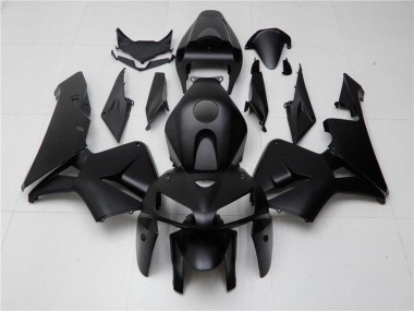 05-06 Matte Black Honda CBR600RR Motorcycle Fairings