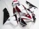 05-06 Red White Black Honda CBR600RR Motorcycle Fairing