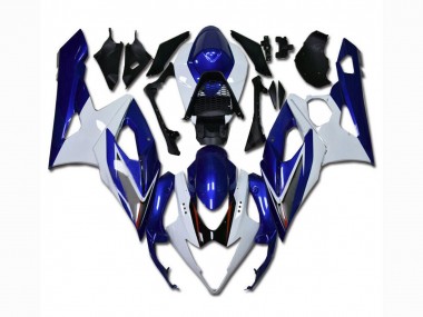 05-06 White Blue Suzuki GSXR 1000 Motorcycle Bodywork