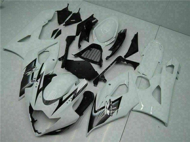 05-06 White Suzuki GSXR 1000 Motorcycle Fairing