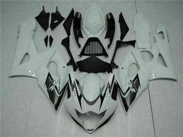 05-06 White Suzuki GSXR 1000 Motorcycle Fairing