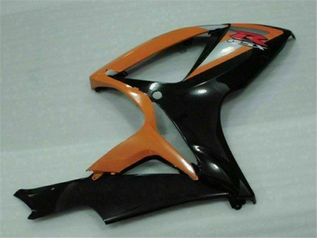 06-07 Black Orange Suzuki GSXR 600/750 Motorcycle Fairings