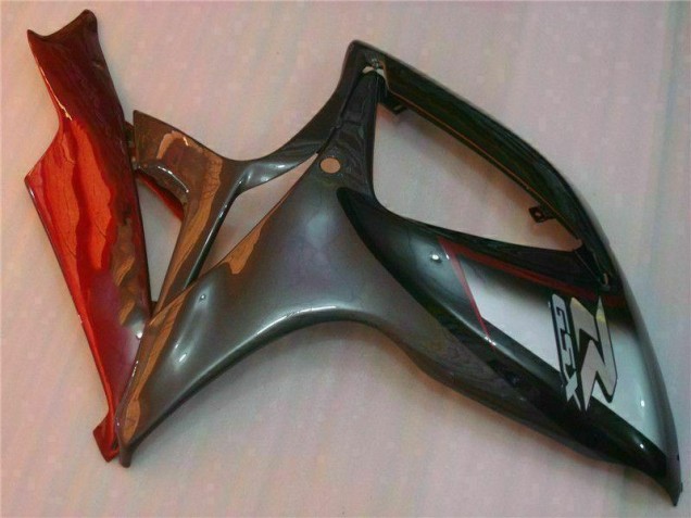 06-07 Black Red Suzuki GSXR 600/750 Motorcycle Fairings