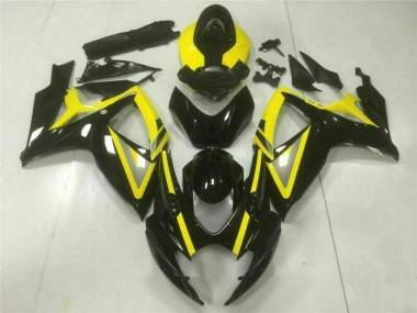 06-07 Black Suzuki GSXR 600/750 ABS Motorcycle Fairings