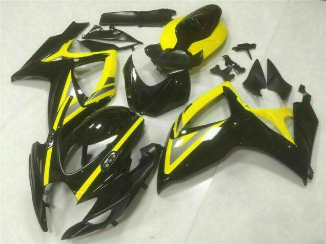 06-07 Black Suzuki GSXR 600/750 Motorcycle Fairing