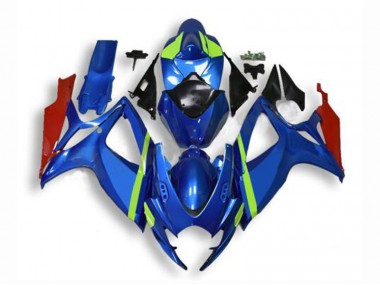 06-07 Blue Suzuki GSXR 600/750 Motorcycle Fairing Kits