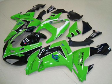 06-07 Green Kawasaki ZX10R Motorcycle Fairings