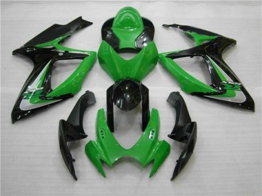 06-07 Green Suzuki GSXR 600/750 Motorcycle Fairings