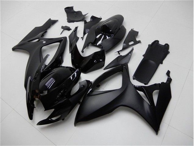 06-07 Matte Black Suzuki GSXR 600/750 Motorcycle Fairings