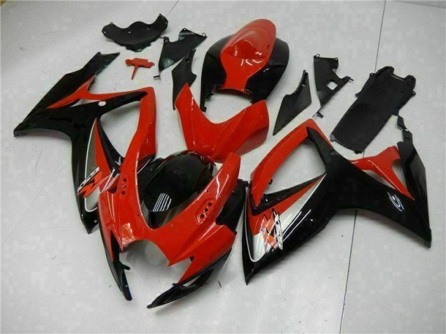 06-07 Red Suzuki GSXR 600/750 Motorcycle Fairing