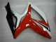 06-07 Red White Suzuki GSXR 600/750 Motorcycle Fairing