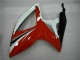 06-07 Red White Suzuki GSXR 600/750 Motorcycle Fairing