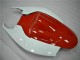 06-07 Red White Suzuki GSXR 600/750 Motorcycle Fairing