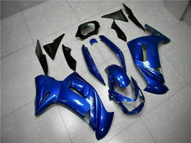 06-08 Blue Kawasaki EX650 Motorcycle Fairings