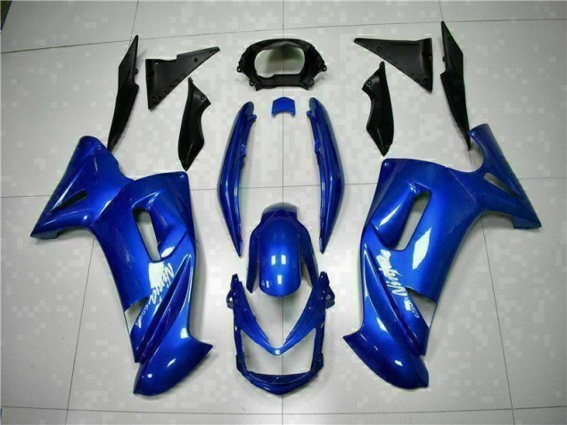 06-08 Blue Kawasaki EX650 Motorcycle Fairings