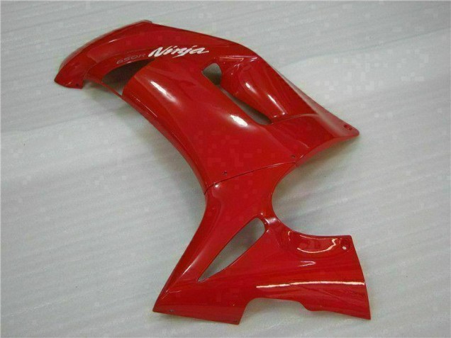 06-08 Glossy Red Kawasaki EX650 Motorcycle Fairings