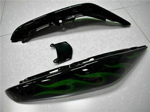 06-08 Green Flame Kawasaki EX650 Motorcycle Fairings