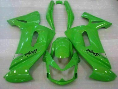 06-08 Green Kawasaki EX650 Motorcycle Fairing