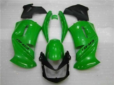 06-08 Green Kawasaki EX650 Motorcycle Fairings