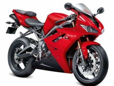 06-08 Red Black Triumph Daytona 675 Triple Motorcycle Fairings