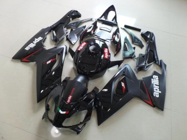 06-11 Black OEM Style Aprilia RS125 Motorcycle Fairings