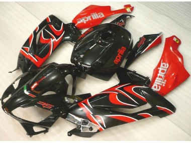 06-11 Black Red Aprilia RS125 Motorcycle Fairings