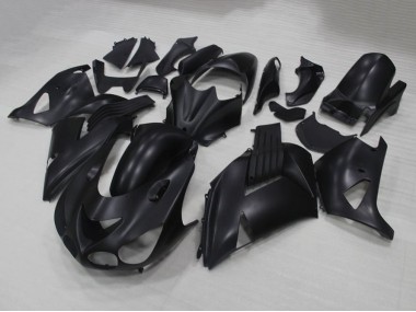 06-11 Matte Black Kawasaki ZX14R ZZR1400 Motorcycle Fairings