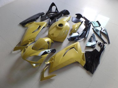 06-11 Yellow and Black Aprilia RS125 Motorcycle Fairings