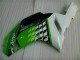 07-08 Green White Ninja Kawasaki ZX6R Motorcycle Fairings