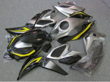 07-09 Black Kawasaki Z1000 Motorcycle Fairings