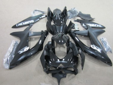 08-10 Black Suzuki GSXR 600 Motorcycle Fairing