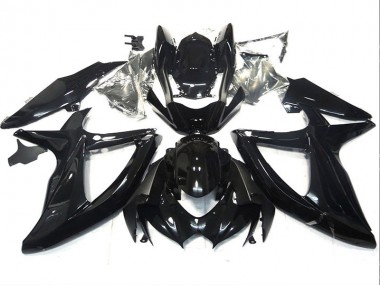 08-10 Black Suzuki GSXR 750 Motorcycle Fairings