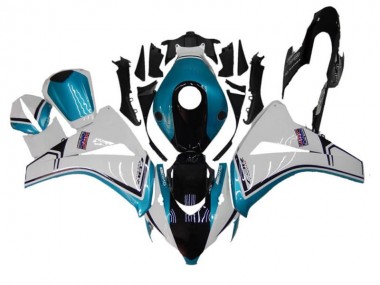 08-11 Blue White Black Honda CBR1000RR Motorcycle Fairings