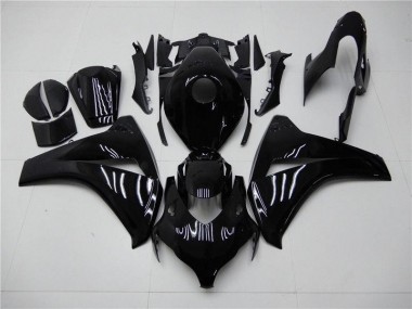 08-11 Glossy Black Honda CBR1000RR Motorcycle Bodywork