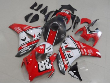 08-11 Orange Fiamm 88 Honda CBR1000RR Motorcycle Fairings