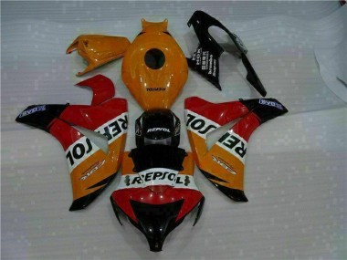 08-11 Orange Honda CBR1000RR Motorcycle Fairings