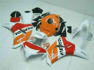 08-11 Orange Repsol Honda CBR1000RR Motorcycle Fairing