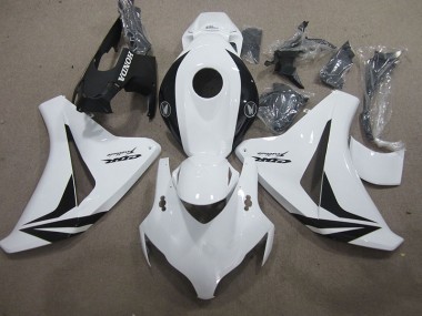 08-11 White Black Fireblade Honda CBR1000RR Motorcycle Fairings