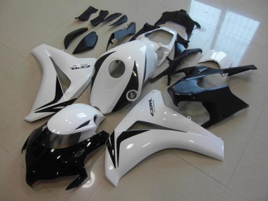 08-11 White Black Honda CBR1000RR Motorcycle Fairing