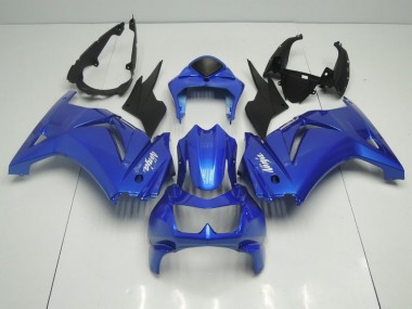 08-12 Blue Kawasaki ZX250R Motorcycle Fairings