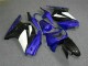 08-12 Blue White Black Ninja Kawasaki EX250 Motorcycle Fairings