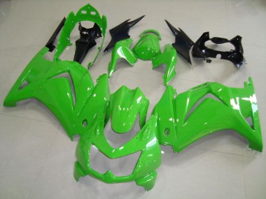 08-12 Orginal Green Kawasaki ZX250R Motorcycle Fairings