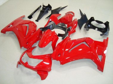 08-12 Original Red Kawasaki ZX250R Motorcycle Fairings