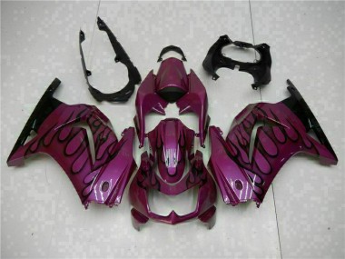 08-12 Purple Kawasaki EX250 Motorcycle Fairings