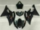 08-16 Black Yamaha YZF R6 Motorcycle Fairing Kits & Plastic