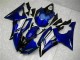 08-16 Blue Yamaha YZF R6 Full Motorcycle Fairing Kits