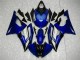 08-16 Blue Yamaha YZF R6 Full Motorcycle Fairing Kits