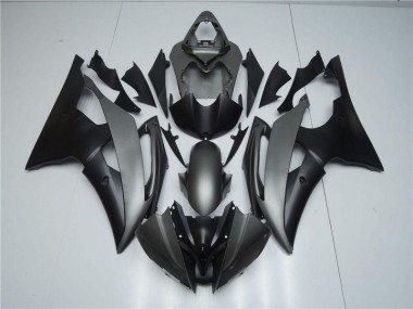 08-16 Grey Black Yamaha YZF R6 Motorcycle Bodywork