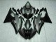 08-16 Grey Black Yamaha YZF R6 Motorcycle Fairing